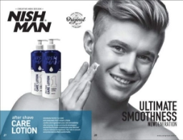 After shave - NISH MAN lotiune crema 400 ml