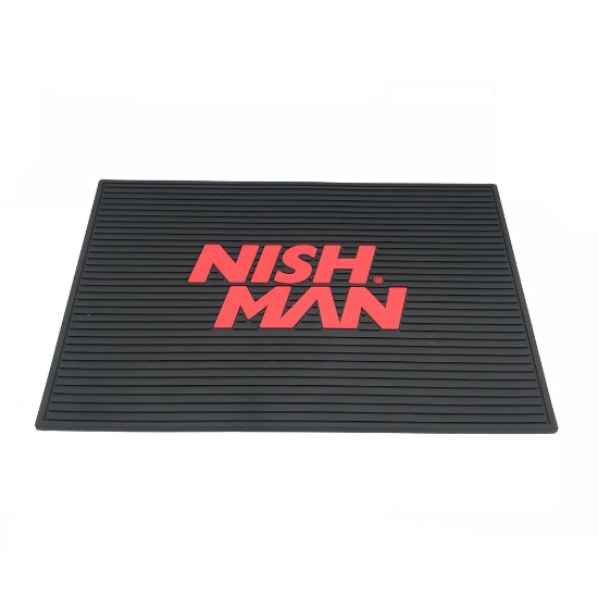 NISH MAN - Covor pentru ustensile - logo rosu