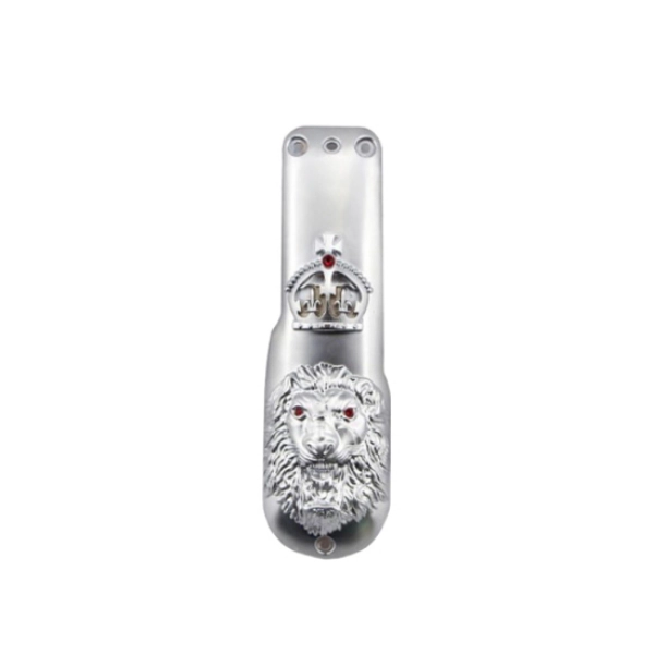 Carcasa metalica 3D Lion King - Silver