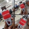 SUPREME - Gripuri de silicon pentru masini de contur - rosu