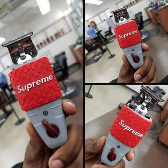 SUPREME - Gripuri de silicon pentru masini de contur - rosu