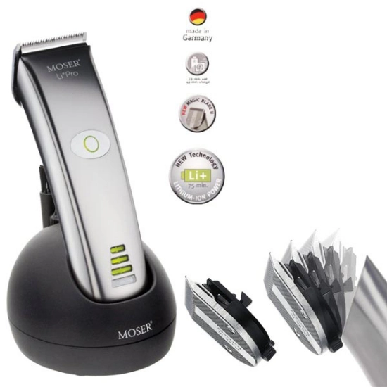 Masina de tuns profesionala cu acumulator / cablu - Li Pro MOSER