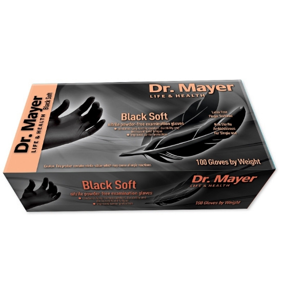 DR.MAYER- Manusi Nitril soft Negre - M