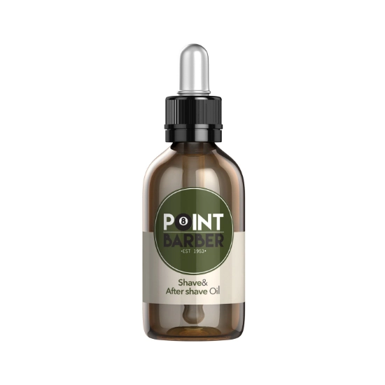 POINT BARBER - Ulei pentru ras si after shave - 30 ml