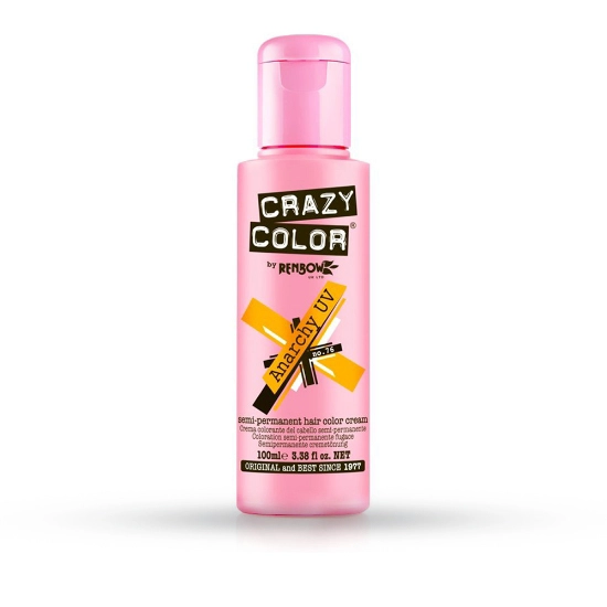CRAZY COLOR - Vopsea semi-permanenta ANARCHY UV - no.76 - 100 ml