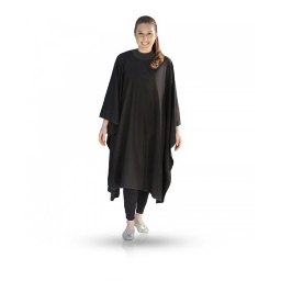 Pelerina frizerie/coafor - Neopren - Negru