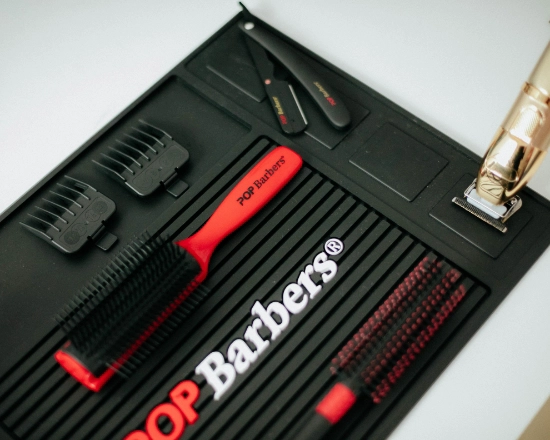 Perie coafat/frizerie - POP BARBER - 9 file - Rosie