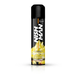NISH MAN - Spray de par colorat - 150 ml - Galben