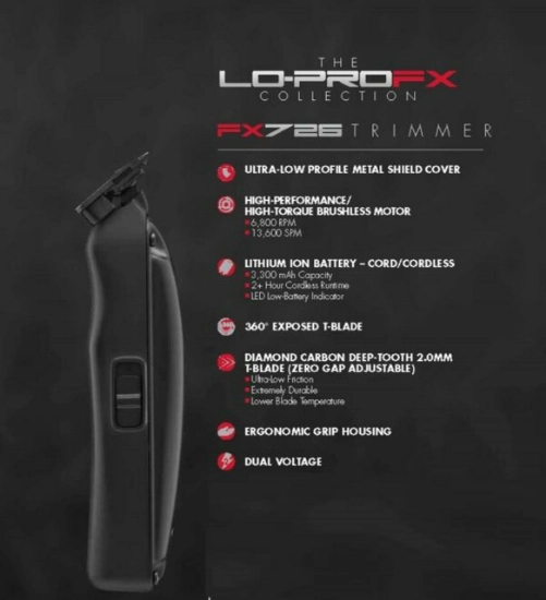 BABYLISS - Masina de contur - LO-PRO  FX726 - fara fir