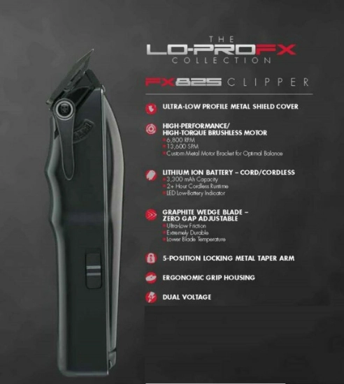 BABYLISS - Masina de tuns - LO-PRO FX825 - fara fir