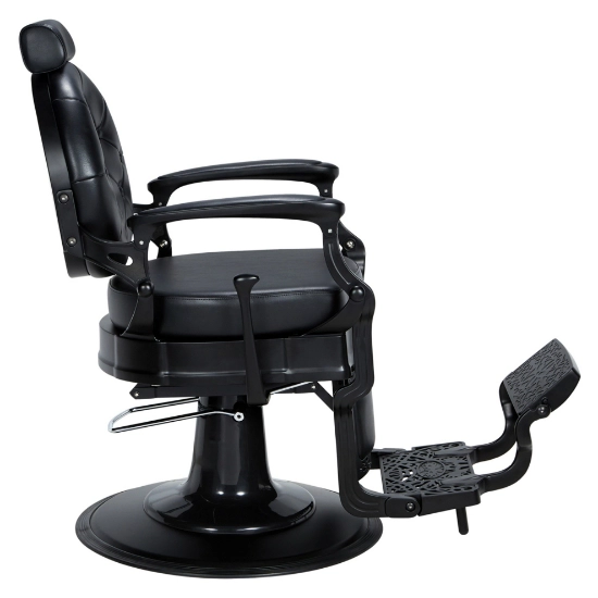MIRPLAY - Scaun frizerie - Check  - Negru