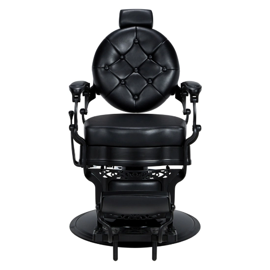 MIRPLAY - Scaun frizerie - Check  - Negru