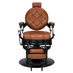 Scaun frizerie - MIRPLAY -  Check  BR - Maro