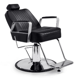 Scaun frizerie - MIRPLAY - Joey - Negru