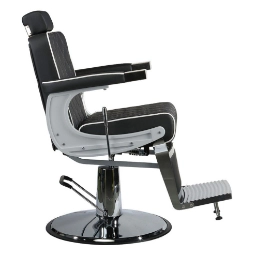 Scaun frizerie - MIRPLAY - Karl - Negru
