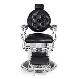 Scaun frizerie - MIRPLAY - Kirk - Negru