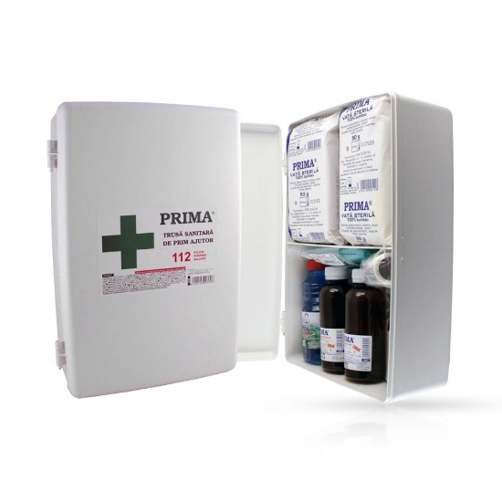 PRIMA - Trusa sanitara fixa de prim ajutor fixa