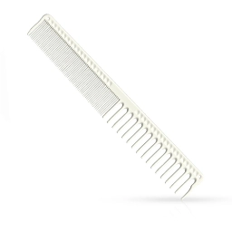 Pieptene frizerie/coafor - JRL -  J302 - Alb