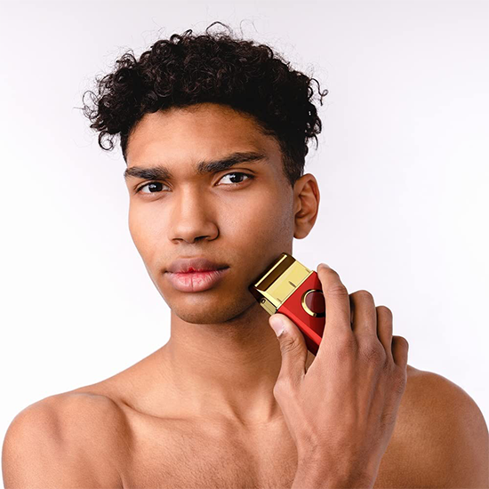 Masina de ras STYLECRAFT - mini shaver - UNO - Rosu