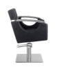 Scaun pentru coafor - MIRPLAY - FANDY - Negru