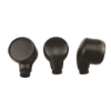 Furtun + para dus scafa frizerie - Negru - 108