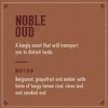 Sampon pentru par 3 in 1 (sampon,balsam,gel de dus) - MAN MADE - Noble Oud - 100 ml