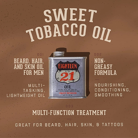 Ulei de par&barba - MAN MADE - Sweet Tabacco - 60 ml