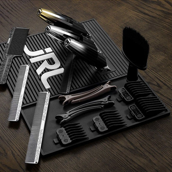 Covor magnetic - JRL - pentru ustensile si masini de tuns -  Negru