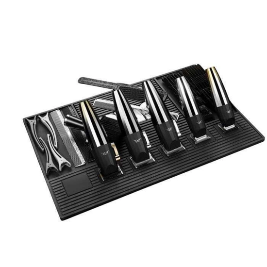 Covor magnetic - JRL - pentru ustensile si masini de tuns -  Negru - V2