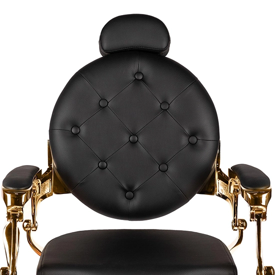 Scaun frizerie - Miami - Negru