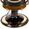 Scaun frizerie - Miami - Negru