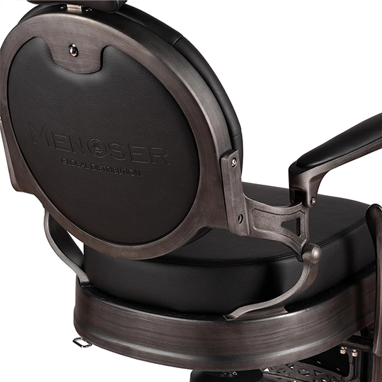 Scaun frizerie - MENOSER - Washington - Negru