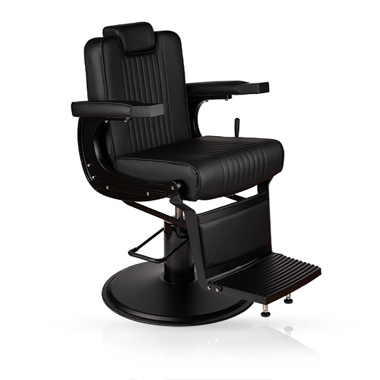 Scaun frizerie - MENOSER -  New York - Negru
