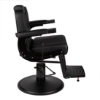 Scaun frizerie - MENOSER -  New York - Negru