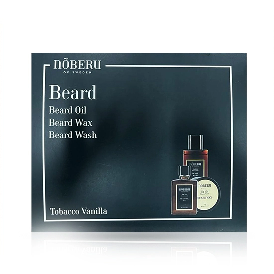 Set cadou - NOBERU - Beard One - Tobacco Vanilla