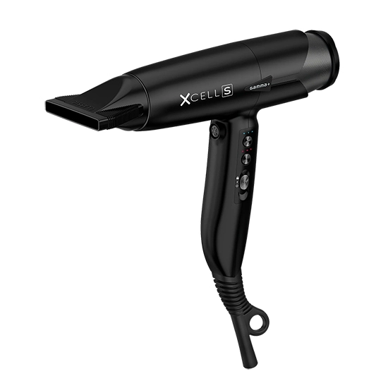 Uscator de par - GAMMA+  XCELL S - 120.000 RPM - Negru
