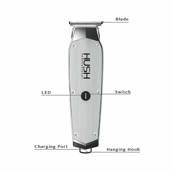 Masina de contur - HUSH PROFESSIONAL - HU22T - 7.000 RPM - fara fir