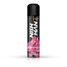 Spray de par colorat NISH MAN - 150 ml - Roz