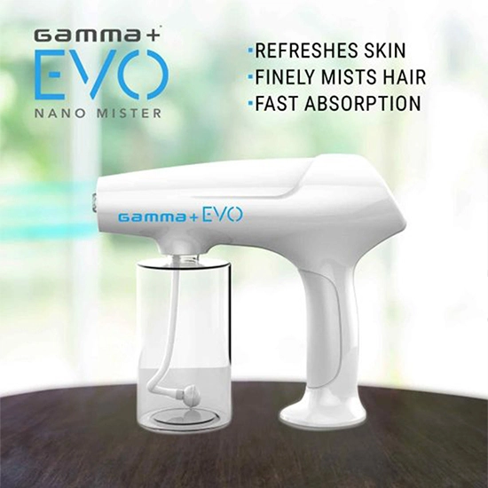 Pulverizator frizerie electric - GAMMA+ - EVO - Alb - 340 ml