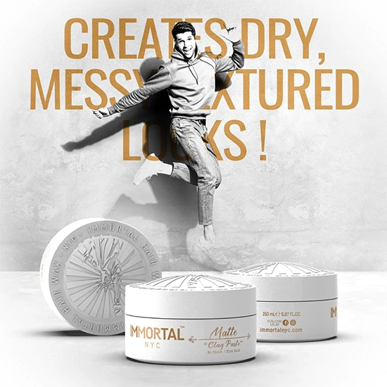 Ceara de par - IMMORTAL - Matte Clay Paste - 150 ml
