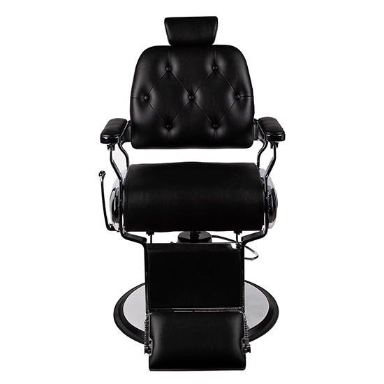 Scaun frizerie - MENOSER - Santa Fe - Negru
