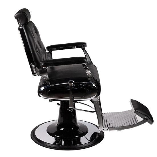 Scaun frizerie - MENOSER - Santa Fe - Negru