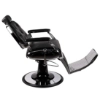 Scaun frizerie - MENOSER - Santa Fe - Negru