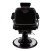 Scaun frizerie - MENOSER - Santa Fe - Negru