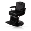 Scaun frizerie - MENOSER - Monterey - Negru
