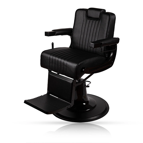 Scaun frizerie - MENOSER - Monterey - Negru