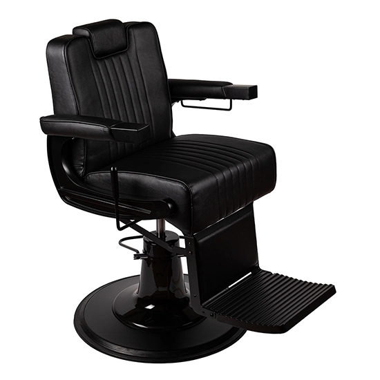 Scaun frizerie - MENOSER - Monterey - Negru