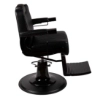 Scaun frizerie - MENOSER - Monterey - Negru