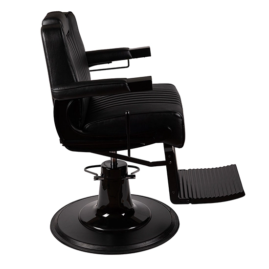 Scaun frizerie - MENOSER - Monterey - Negru