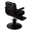 Scaun frizerie - MENOSER - Monterey - Negru